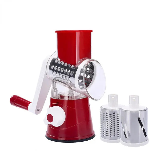 Manual Rotary Cheese Grater for Vegetable Cutter Potato Slicer Mandoline Multifunctional Vegetable Chopper Kitchen Accessories