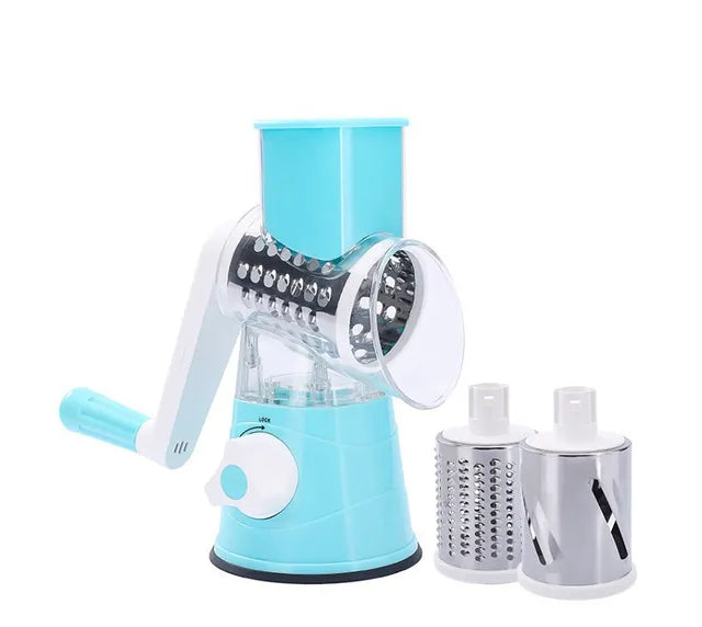 Manual Rotary Cheese Grater for Vegetable Cutter Potato Slicer Mandoline Multifunctional Vegetable Chopper Kitchen Accessories